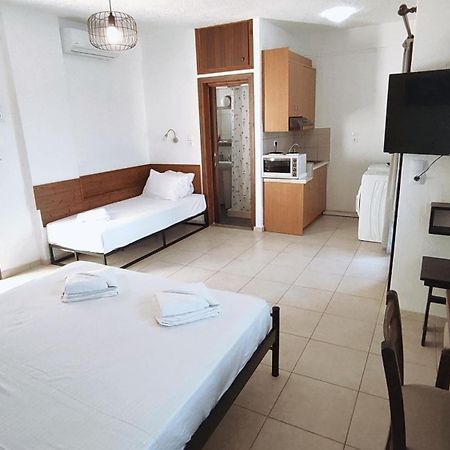 Dedalos N3 Sea View Apartment-30 Metres From The Beach Stalís Luaran gambar