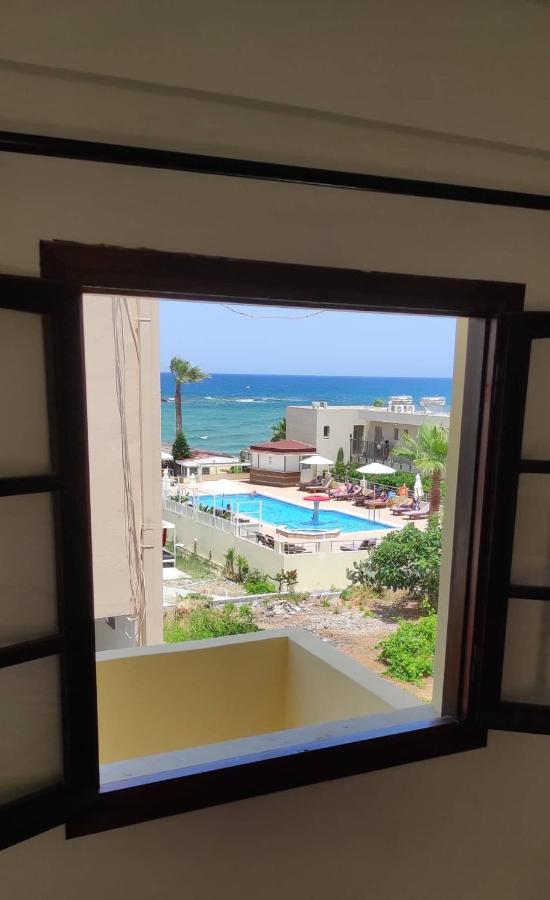 Dedalos N3 Sea View Apartment-30 Metres From The Beach Stalís Luaran gambar