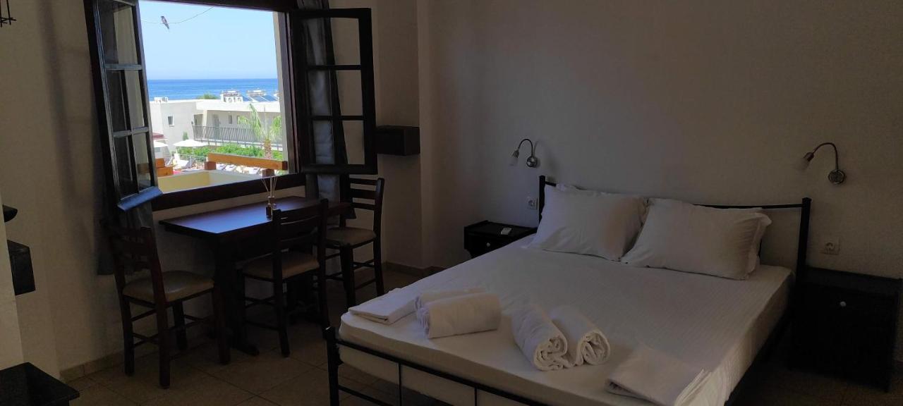 Dedalos N3 Sea View Apartment-30 Metres From The Beach Stalís Luaran gambar