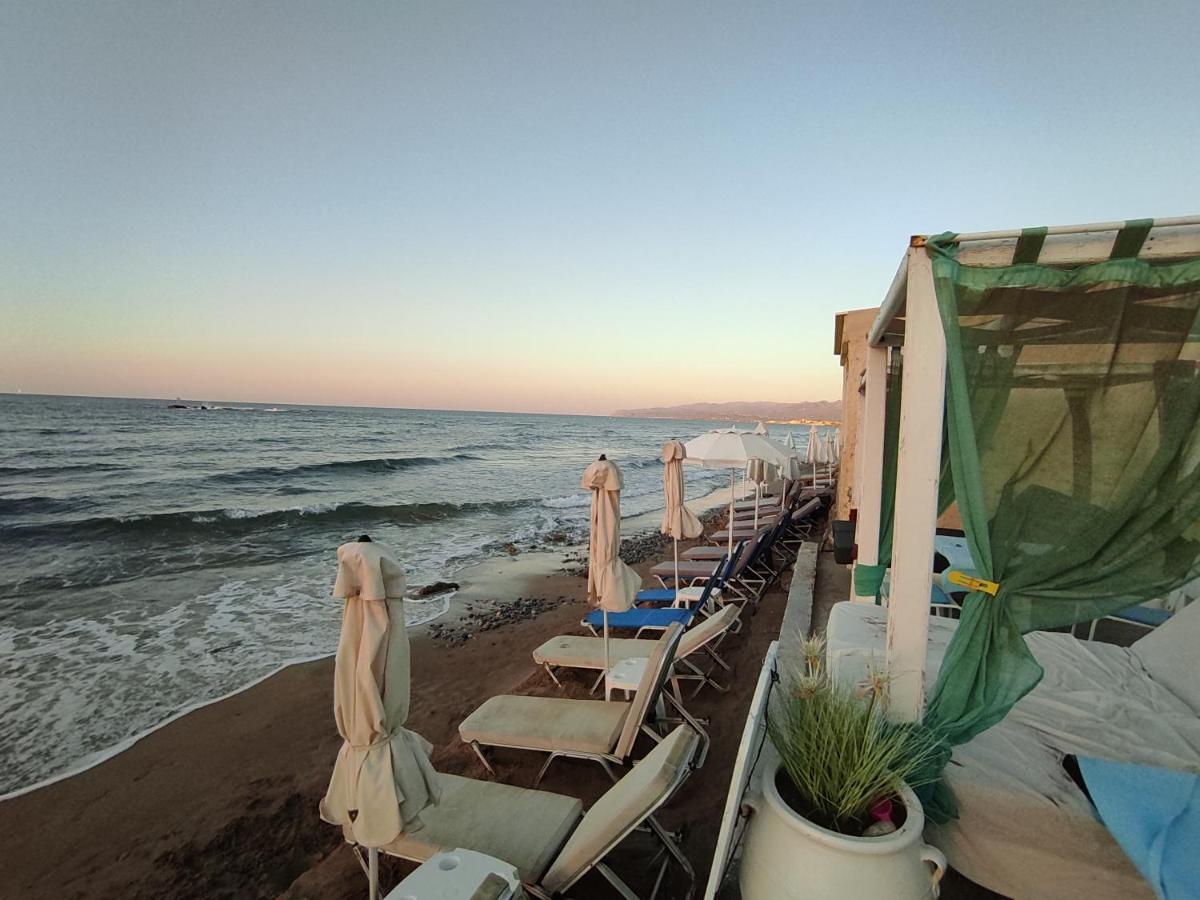 Dedalos N3 Sea View Apartment-30 Metres From The Beach Stalís Luaran gambar