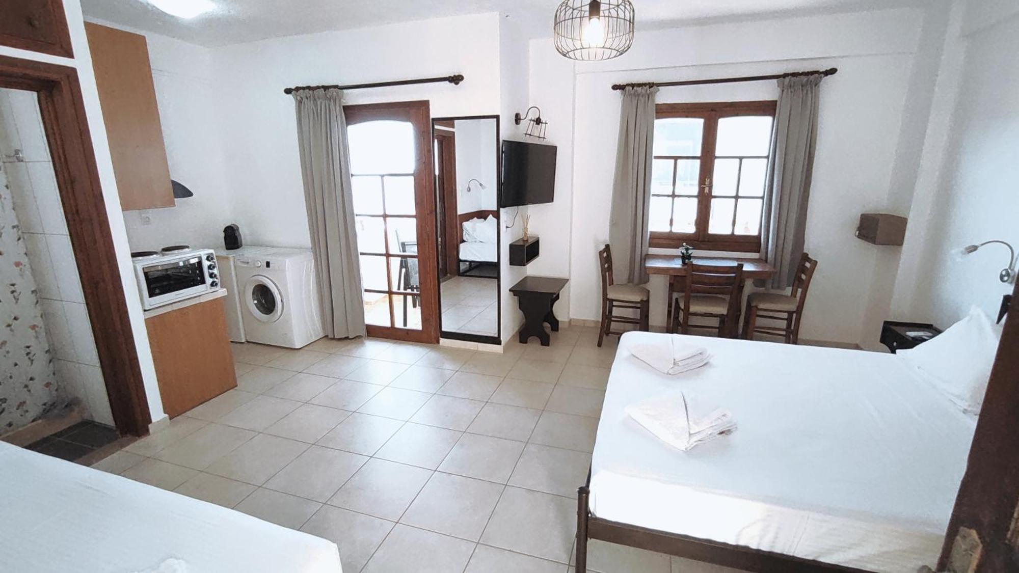 Dedalos N3 Sea View Apartment-30 Metres From The Beach Stalís Luaran gambar